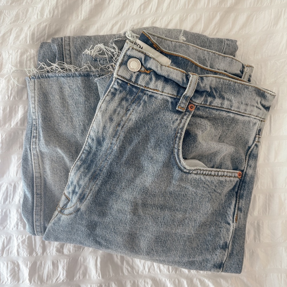 ZARA wide leg jeans!!